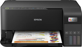 Epson מדפסת הזרקת דיו צבעונית אלחוטית Epson EcoTank L3550