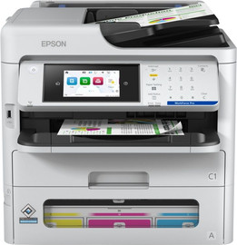 Epson מדפסת הזרקת דיו צבעונית אלחוטית Epson WorkForce Pro EM-C800RDW