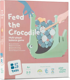 BS Toys האכילו את הקרוקודיל – משחק קורדינאציה מרתק - BS Toys