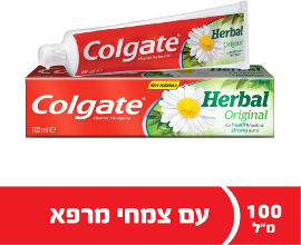 קולגייט משחת שיניים הרבל תמציות צמחים