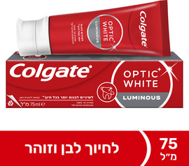 קולגייט משחת שיניים אופטיק ווייט לומינוס