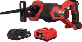 SKIL מסור חרב נטען 20V לעבודות חיתוך מגוונות + סוללה 2.0Ah + מטען