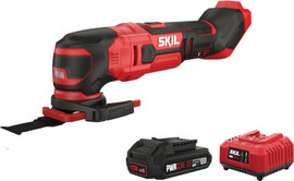 SKIL מולטיטול נטען(רב כלי) 20V עם סט אביזרים + סוללה 2.0Ah + מטען