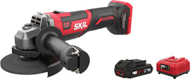 SKIL משחזת זווית נטענת Brushless עם התנעה רכה 125 מ"מ ("5) + סוללה 2.0Ah + מטען