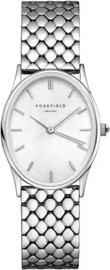 ROSEFIELD שעון נשים Rosefield Oval Pearl OWGSS-OV03 כסוף עם לוח פנינה
