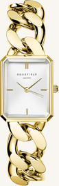 ROSEFIELD שעון נשים Rosefield Octagon XS Studio SWGSG-O55 זהב עם לוח לבן