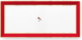 PIP STUDIO מגש לעוגה אדום-ורוד 33.3/15.5 סמ Love Birds מבית PIP STUDIO