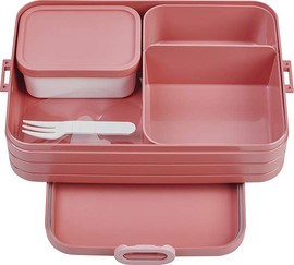 Mepal קופסת אוכל Bento גדולה רימון