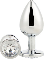 Dream Toys פלאג אנאלי קטן מאלומיניום קל עם נרתיק אחסון
