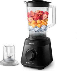 PHILIPS בלנדר שייקר עוצמתי פיליפס 2 ליטר כותש קרח + מטחנת קפה