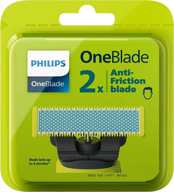 PHILIPS זוג סכיני גילוח למכשירי Philips OneBlade פיליפס Bodycare OneBlade Razor QP225/50