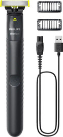 PHILIPS מכונה לעיצוב זקן נטענת רטוב/יבש Philips פיליפס OneBlade Face QP1424