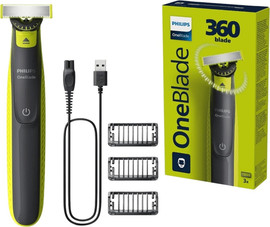 PHILIPS פיליפס מכונת גילוח וואן בלייד 360 לגברים דגם QP2724/23