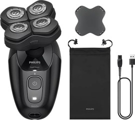 PHILIPS מכונת גילוח לראש נטענת יבש/רטוב Philips פיליפס Head Shaver Pro 5000 HS5980/15