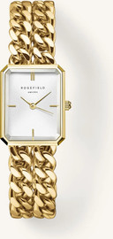 ROSEFIELD שעון נשים Rosefield Studio Edition SWGSG-O76 זהב עם לוח לבן