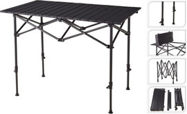 CAMP&GO שולחן קמפינג מתקפל מתכוונן