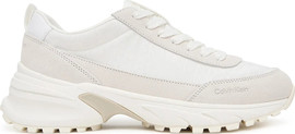 Calvin Klein נעלי קלווין קליין Suede And Emblem Logo Nylon Trainers נשים