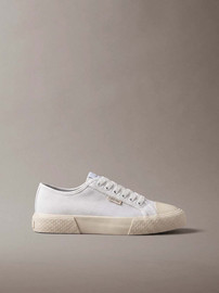 Calvin Klein נעלי קלווין קליין Logo Sneaker נשים - קלווין קליין - White