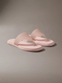 Calvin Klein כפכפי קלווין קליין Finni - Jelly Flat Thong נשים - קלווין קליין - Pink