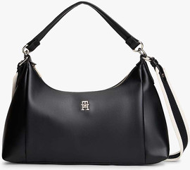 TOMMY HILFIGER תיק טומי הילפיגר Essential Crossbody Shoulder נשים - טומי הילפיגר - Black
