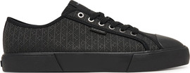 Calvin Klein נעלי קלווין קליין Trampki Vulc Low Laceup Aop Canvas נשים - קלווין קליין - Black