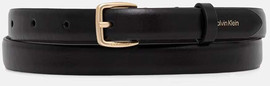 Calvin Klein חגורה קלווין קליין Essential Buckle 20mm Belt נשים - קלווין קליין - Black