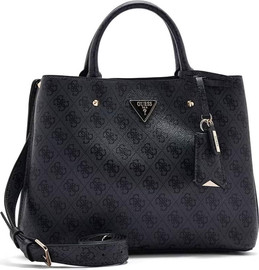 GUESS תיק Guess Meridian Girlfriend Satchel נשים - גס