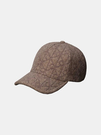 Calvin Klein כובע קלווין קליין Aop Embroidered Wool Felt Cap נשים