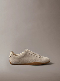 Calvin Klein נעלי קלווין קליין Suede Hybrid Ballet Trainers נשים