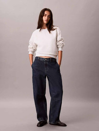 Calvin Klein ג'ינס קלווין קליין Relaxed Cargo Barrel נשים