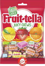 Fruit-tella Fruit-tella Summer Fruits טופי פירות קיץ עם מיץ