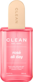 CLEAN ROSE ALL DAY מיסט מבושם לגוף ולשיער לאשה