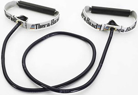 Theraband גומיית אימון טיובינג עם ידיות - PVC