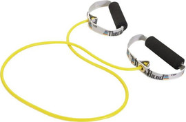 Theraband גומיית אימון טיובינג עם ידיות ספוג