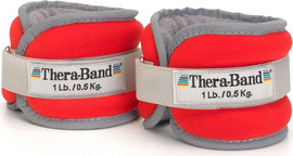 Theraband זוג משקולות צמיד לקרסול/כף יד