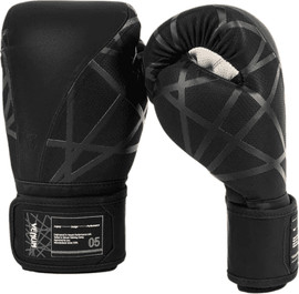 VENUM כפפות איגרוף Venum Tecmo 2.0 Boxing Gloves - Black - 12-oz