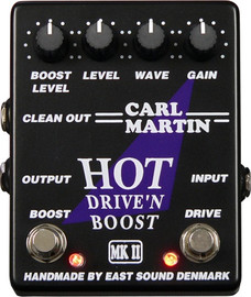 CARL MARTIN פדל דיסטורשיין Carl Martin Hot Drive’n Boost MKII