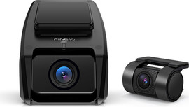FineVu 64G כרטיס זכרון + GX1600 דגם FineVu מצלמת דרך קדמית ואחורית מבית