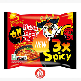 Samyang Samyang Extra Hot Ramen Super Hot X3 ראמן קוריאני אקסטרה חריף