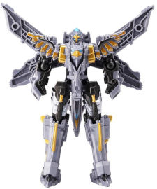 Tobot מיני טובוט CYCLONEHAWK - רובוט לוחם TOBOT שמשתנה למטוס חמקן