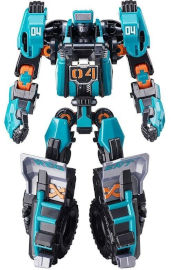 Tobot טובוט Sand Crawler סאנד קרולר - רובוט ענק לוחם טובוט שמשנה צורה לדיון באגי, כולל כרטיס דמות