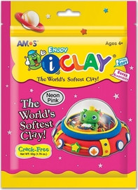 Amos חימר I CLAY ורוד זוהר