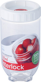 Lock & Lock צנצנת מתחברת אינטרלוק 500 מל צר Lock & Lock קוטר: 7.7 סמ גובה: 14.6 סמ דגם INL203