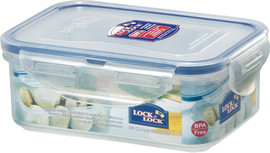 Lock & Lock קופסת אחסון Lock & Lock הרמטית 460 מל דגם 814 מידות: 5.8x10.8x15.1 סמ