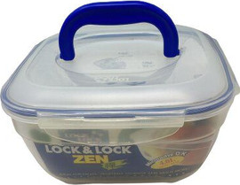 Lock & Lock קופסת פלסטיק עם ידית נשיאה 4 ליטר Lock &amp; Lock