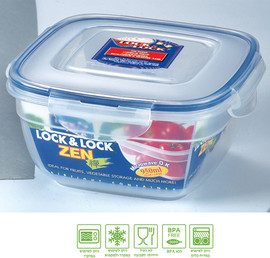 Lock & Lock קופסת אחסון בנעילה הרמטית בבושקה 950 מל דגם HSM8440