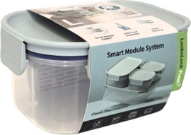 Lock & Lock קופסת אחסון 385 מל מכסה בצבע מנטה מסדרת קלאסיק פלוס של Lock & Lock