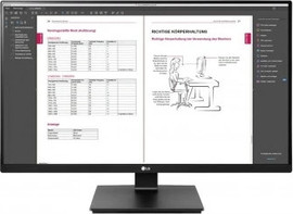 LG מסך מחשב LG TFT 27" 27BN65Q-B QHD 75Hz IPS