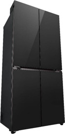 LG מקרר 4 דלתות 503 ליטר LG GR-4D635BG זכוכית שחורה