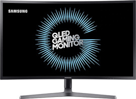 SAMSUNG מסך מחשב גיימינג קעור 27" Samsung סמסונג LC27HG70QQUXEN